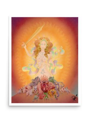 The Queen Of The Swords Giclée print
