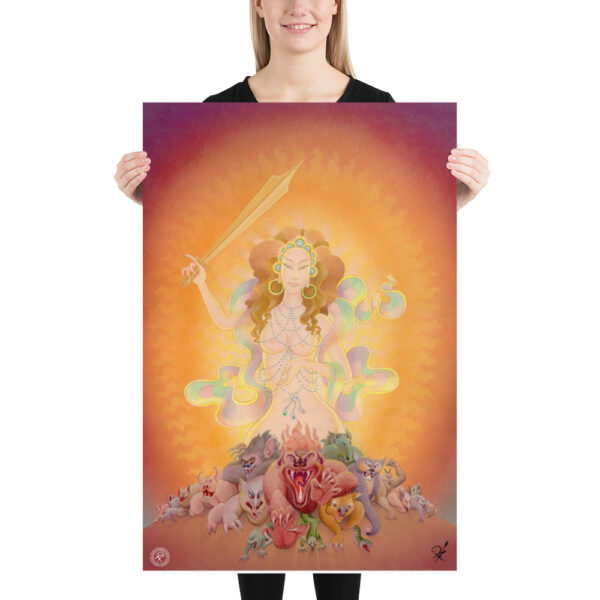 The Queen of the Swords poster Giclée print 61cm x 91.5cm