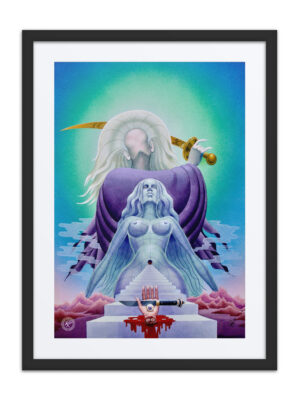 The King of the Swords Framed Giclée Print